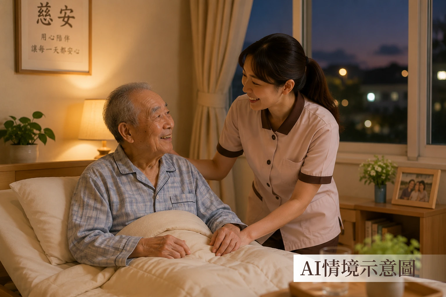 慈安晚間照護安排
